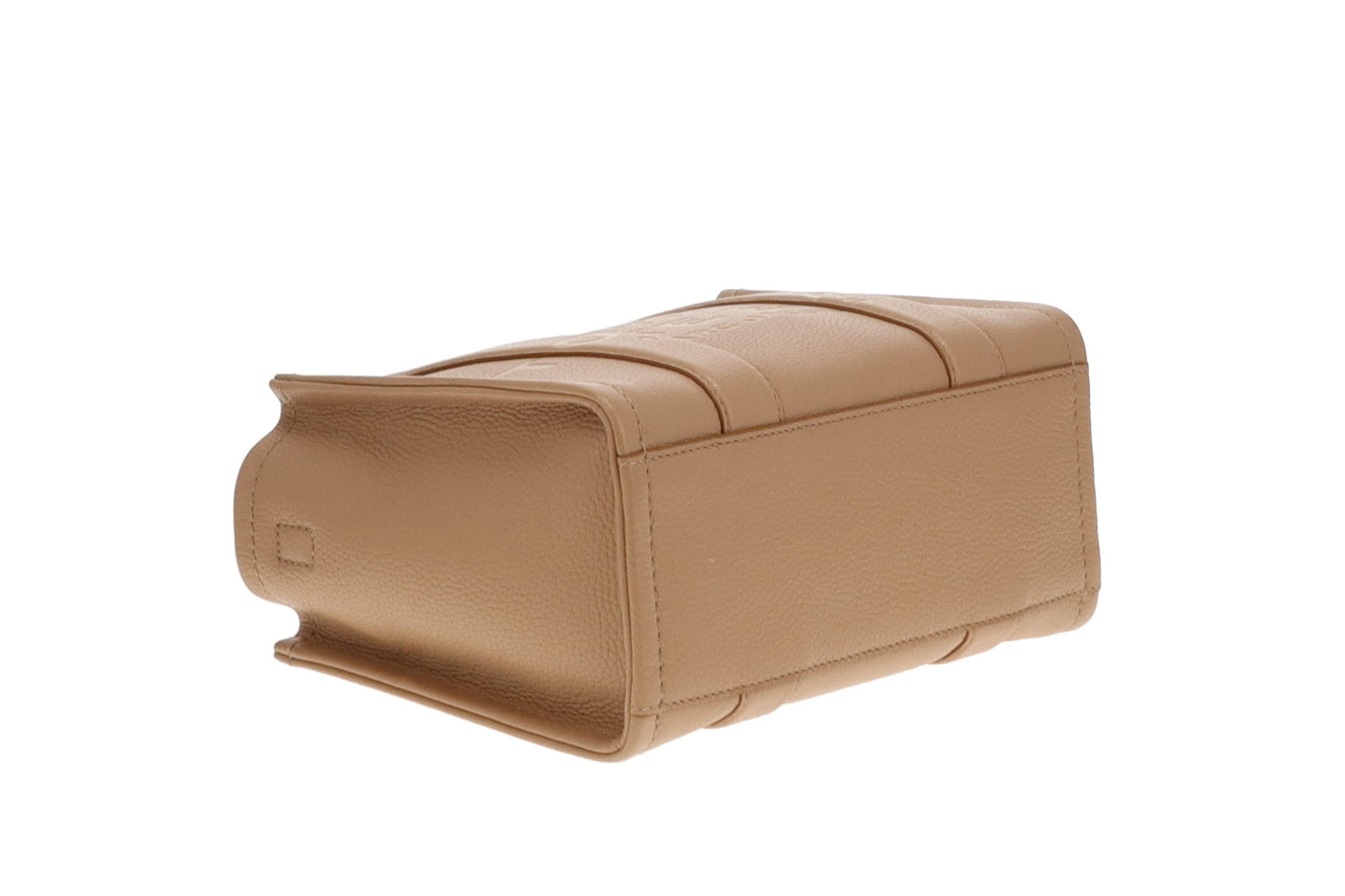Marc Jacobs Camel Full Grain Leather The Small Tote Bag