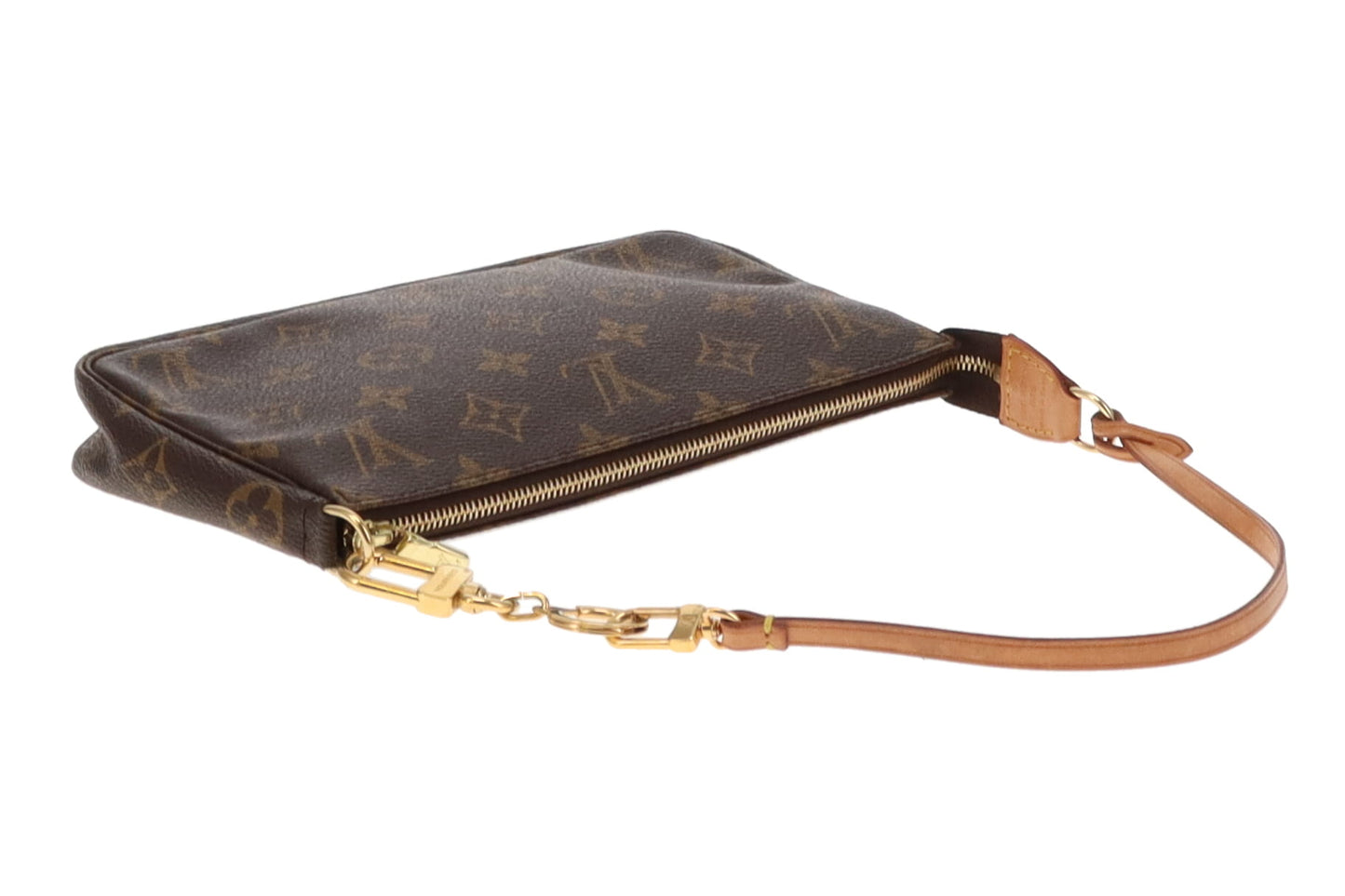 Louis Vuitton Monogram Classic Pochette Accessoires with Extender CA0092 - 2002