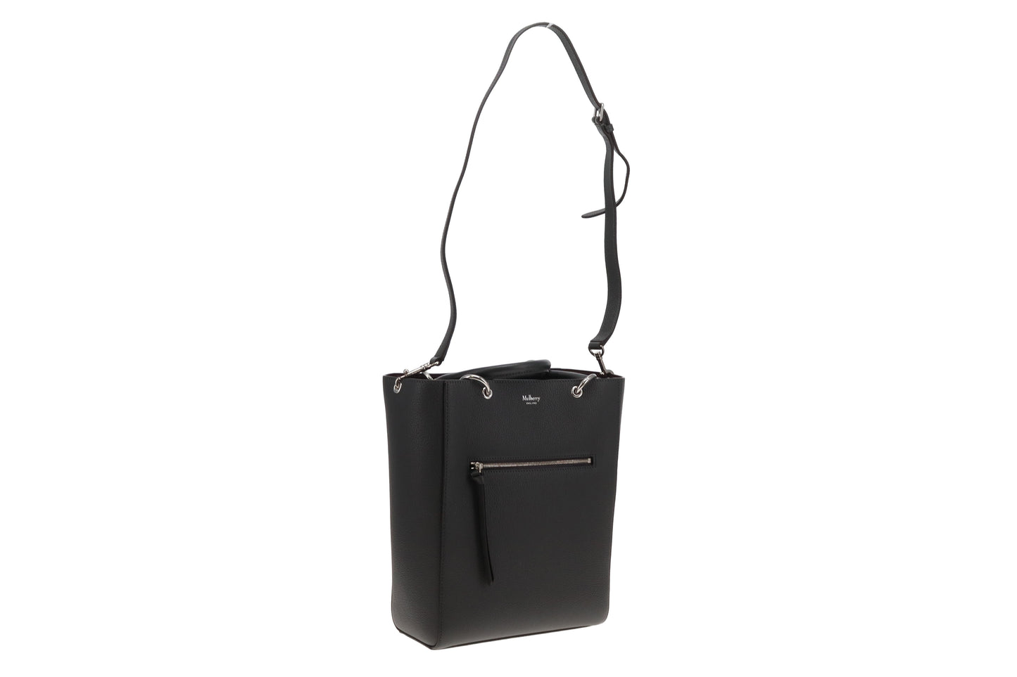 Mulberry Small Maple Bag Graphite Classic Grain
