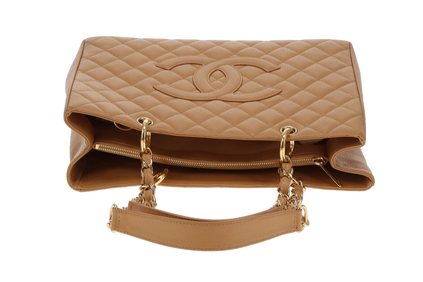 Chanel GST OM Caramel Caviar GHW 2006/08