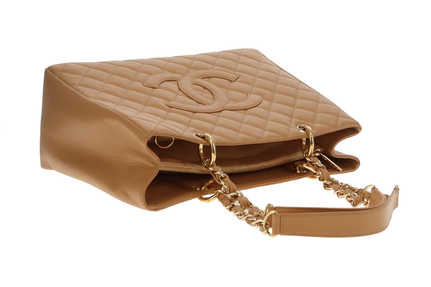 Chanel GST OM Caramel Caviar GHW 2006/08