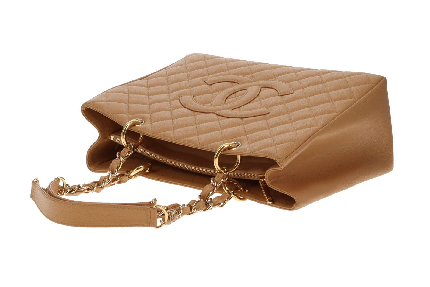 Chanel GST OM Caramel Caviar GHW 2006/08