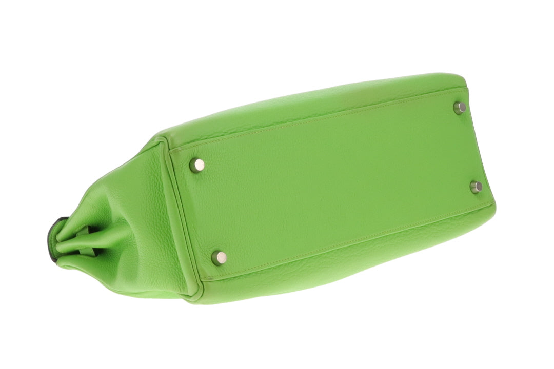 Hermes Kelly 32 Vert Cru Clemence PHW 2003