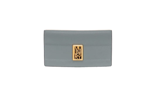Mulberry Cloud Leather Sadie Logo Plaque Wallet