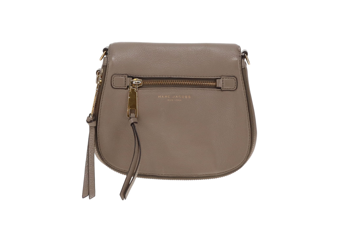 Marc Jacobs Recruit Saddle Small Cement