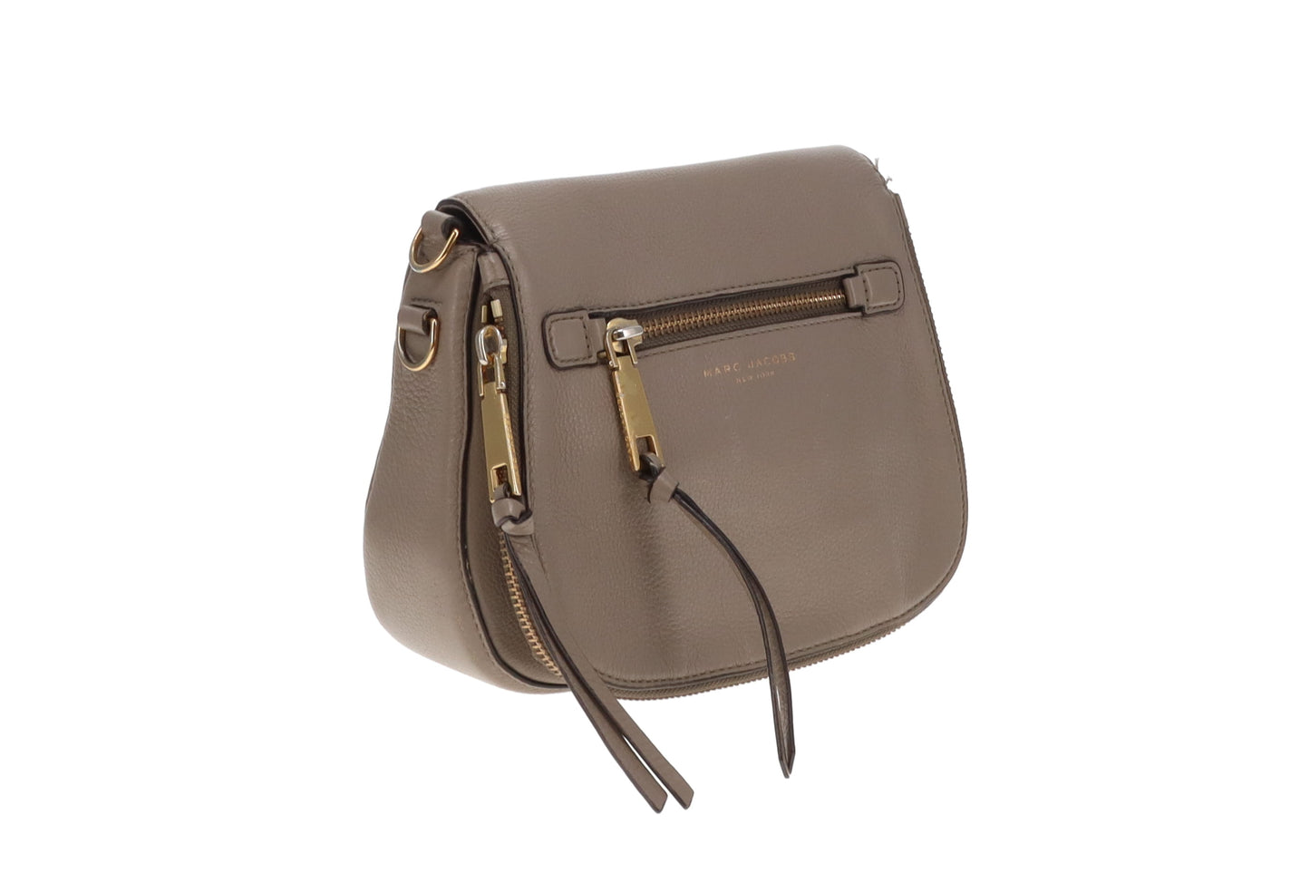 Marc Jacobs Recruit Saddle Small Cement