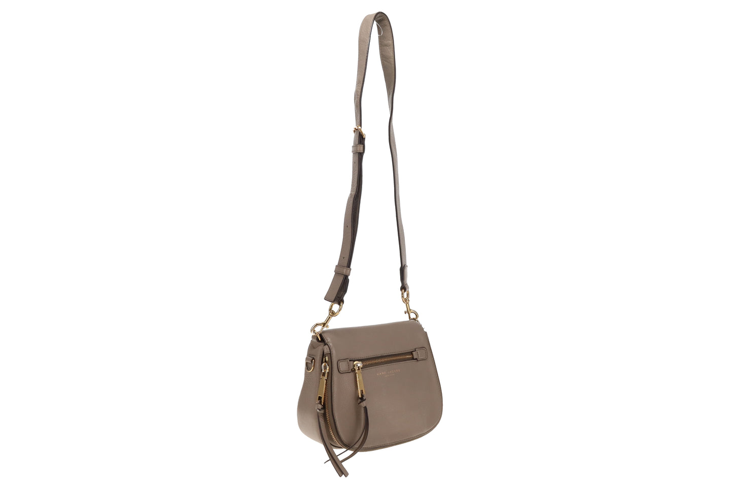 Marc Jacobs Recruit Saddle Small Cement