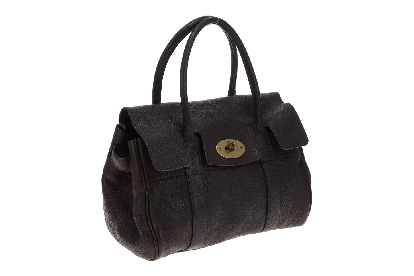 Mulberry Vintage Ledbury Small Bayswater Chocolate Brown