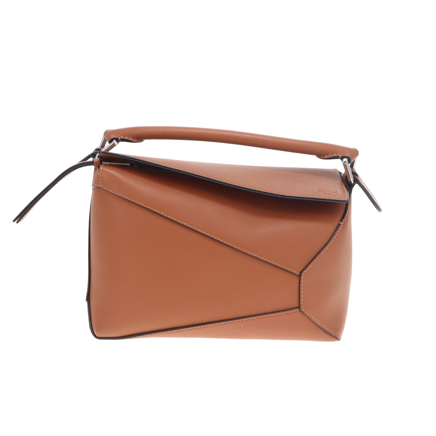Loewe Puzzle Edge Small Tan Leather