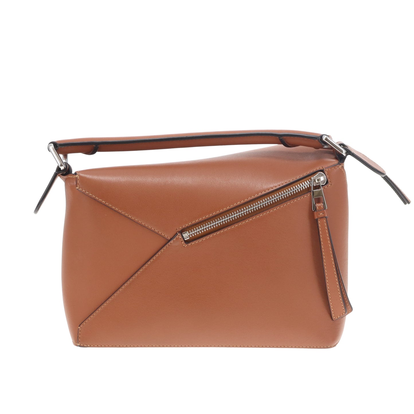 Loewe Puzzle Edge Small Tan Leather