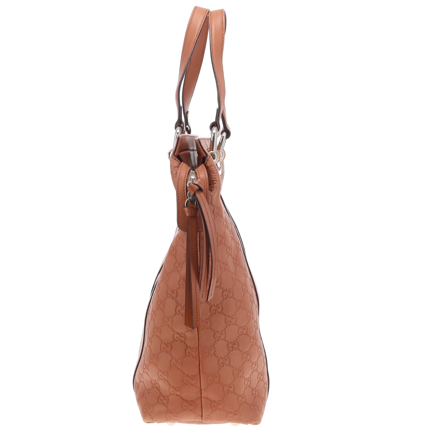 Gucci Tender Bamboo Bar ToteTan Guccissima