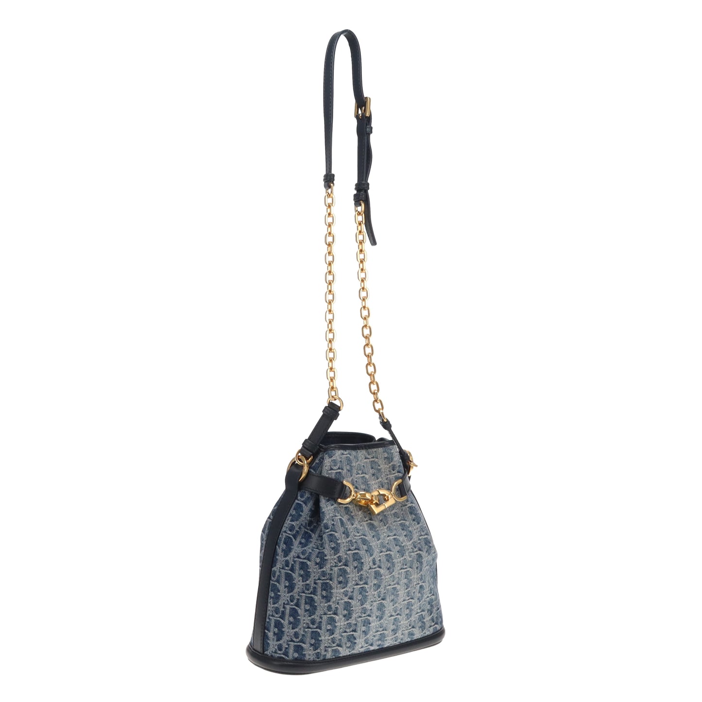 Dior C'est Dior Bucket Bag Blue Oblique 2024