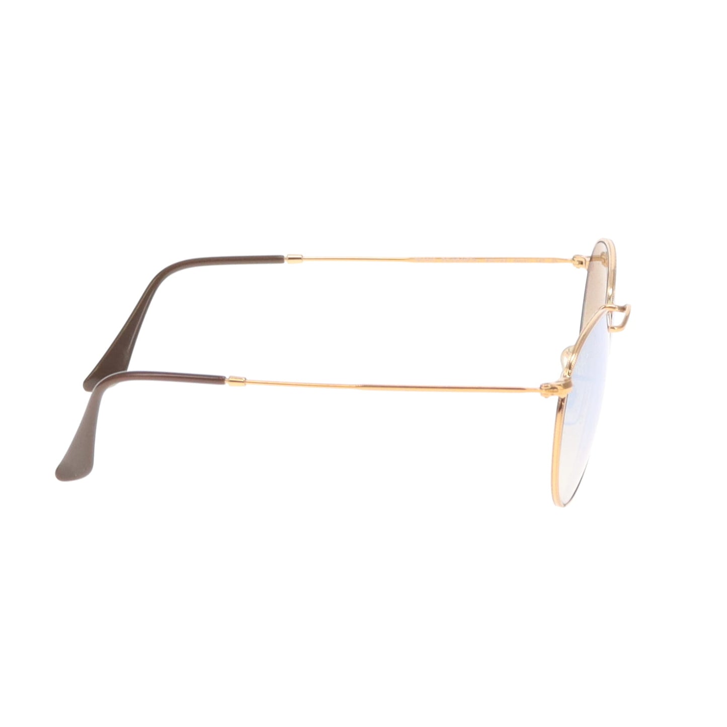 Ray-Ban Round Metal Sunglasses Mirrored Lens