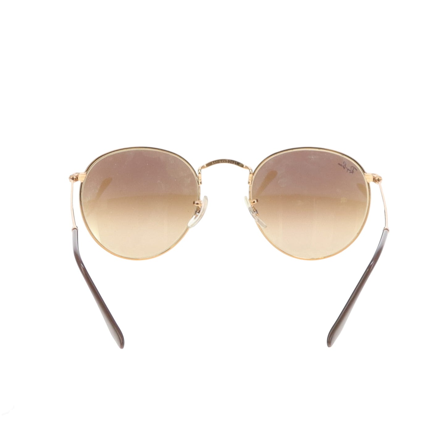 Ray-Ban Round Metal Sunglasses Mirrored Lens