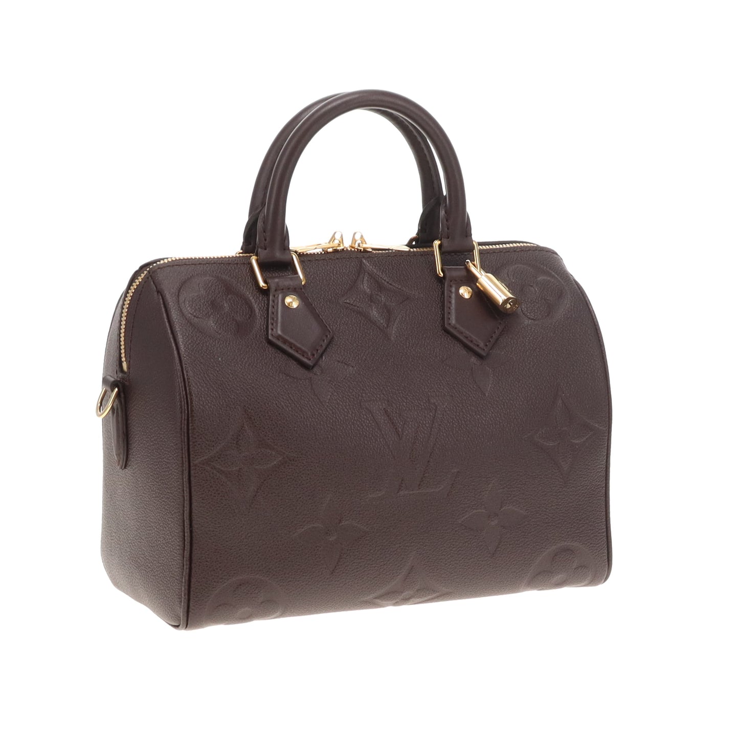 Louis Vuitton Speedy Bandouliere 25 Dark Brown Monogram Giant Empreinte