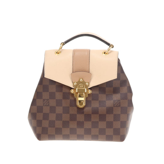 Louis Vuitton Clapton Backpack Damier Ebene and Cream SR0220 - 2020