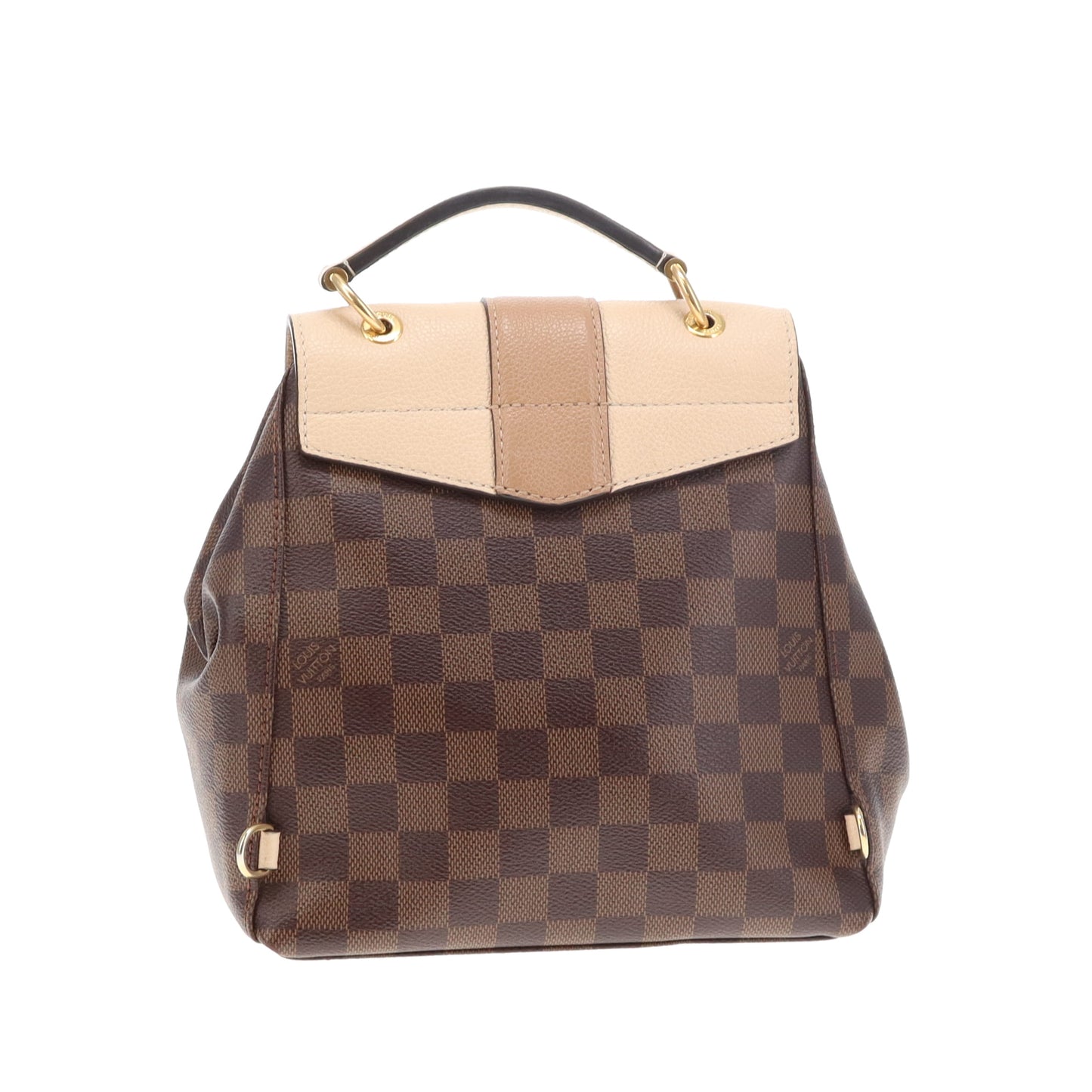 Louis Vuitton Clapton Backpack Damier Ebene and Cream SR0220 - 2020
