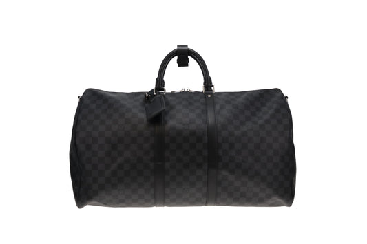 Louis Vuitton Damier Graphite Keepall 55 Bandouliere 2022 NFID