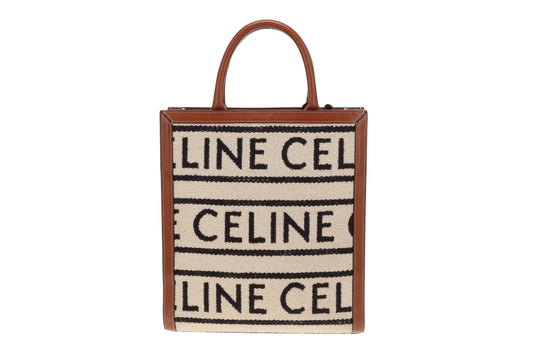 Celine Vertical Cabas Monogram Cloth