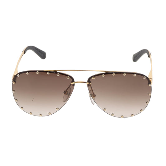 Louis Vuitton The Party Studded Aviator Sunglasses Z0914U