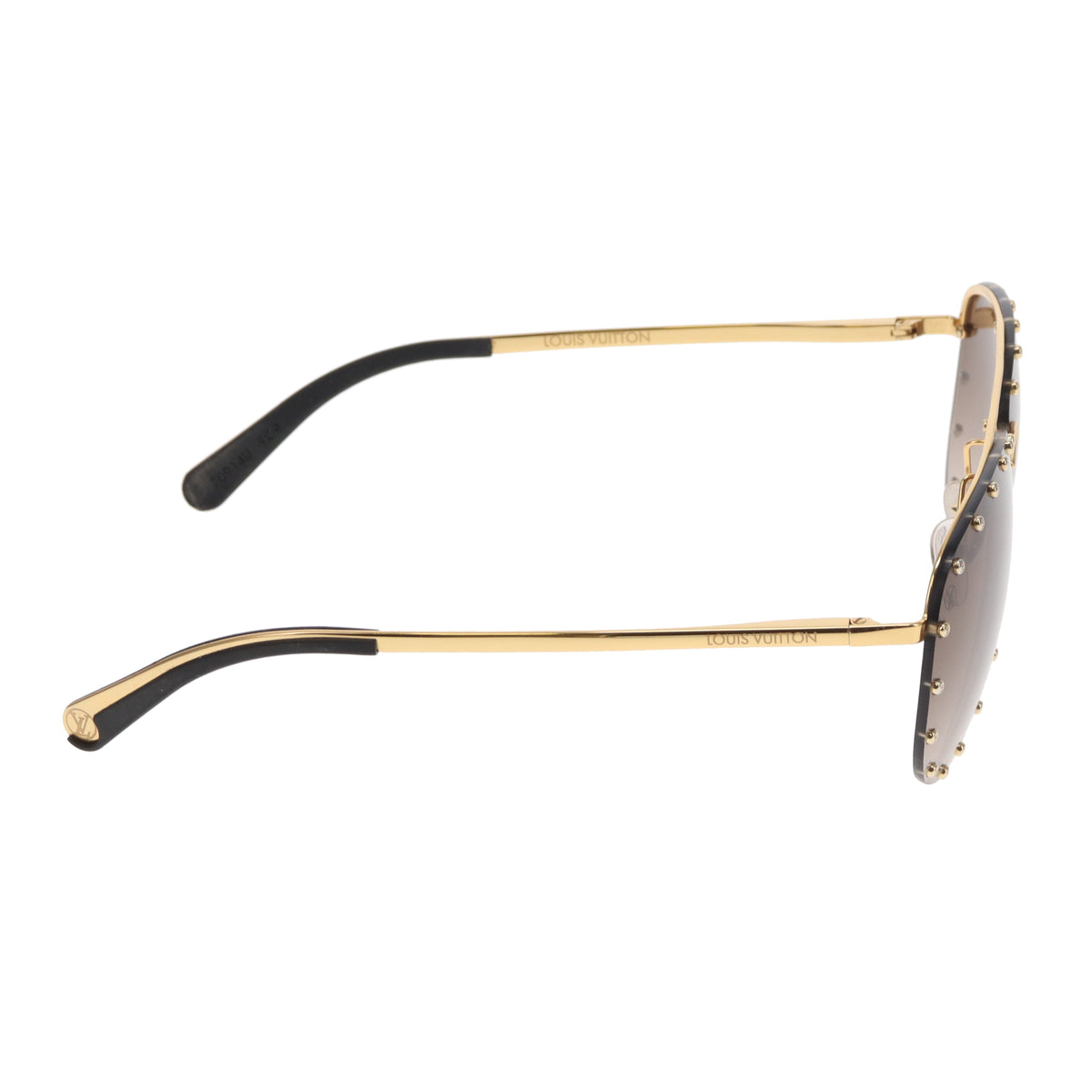 Louis Vuitton The Party Studded Aviator Sunglasses Z0914U