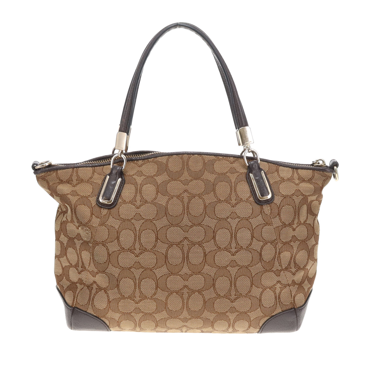 Coach Signature Kelsey Satchel Brown