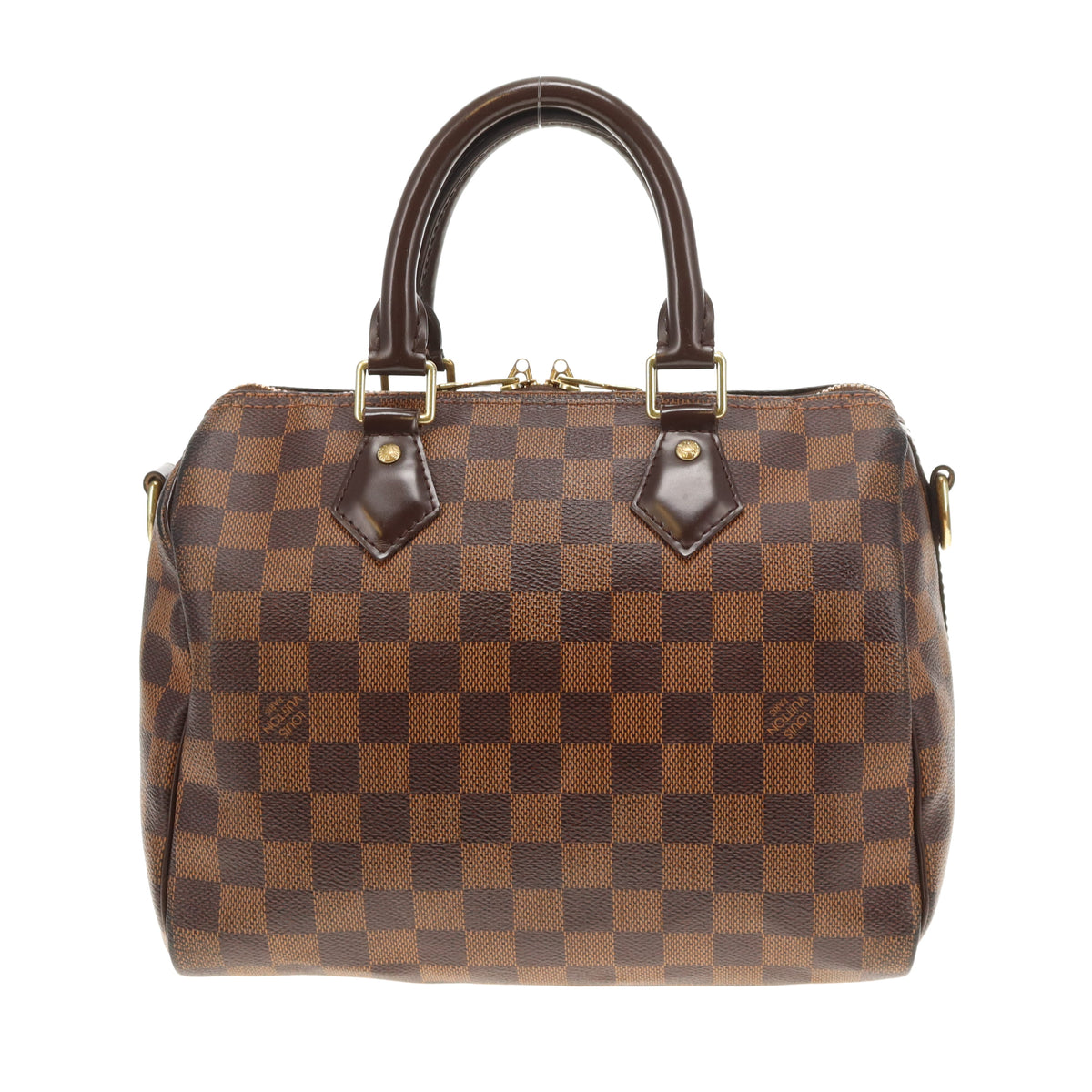 Louis Vuitton Speedy 25 Bandouliere Damier Ebene CT0158