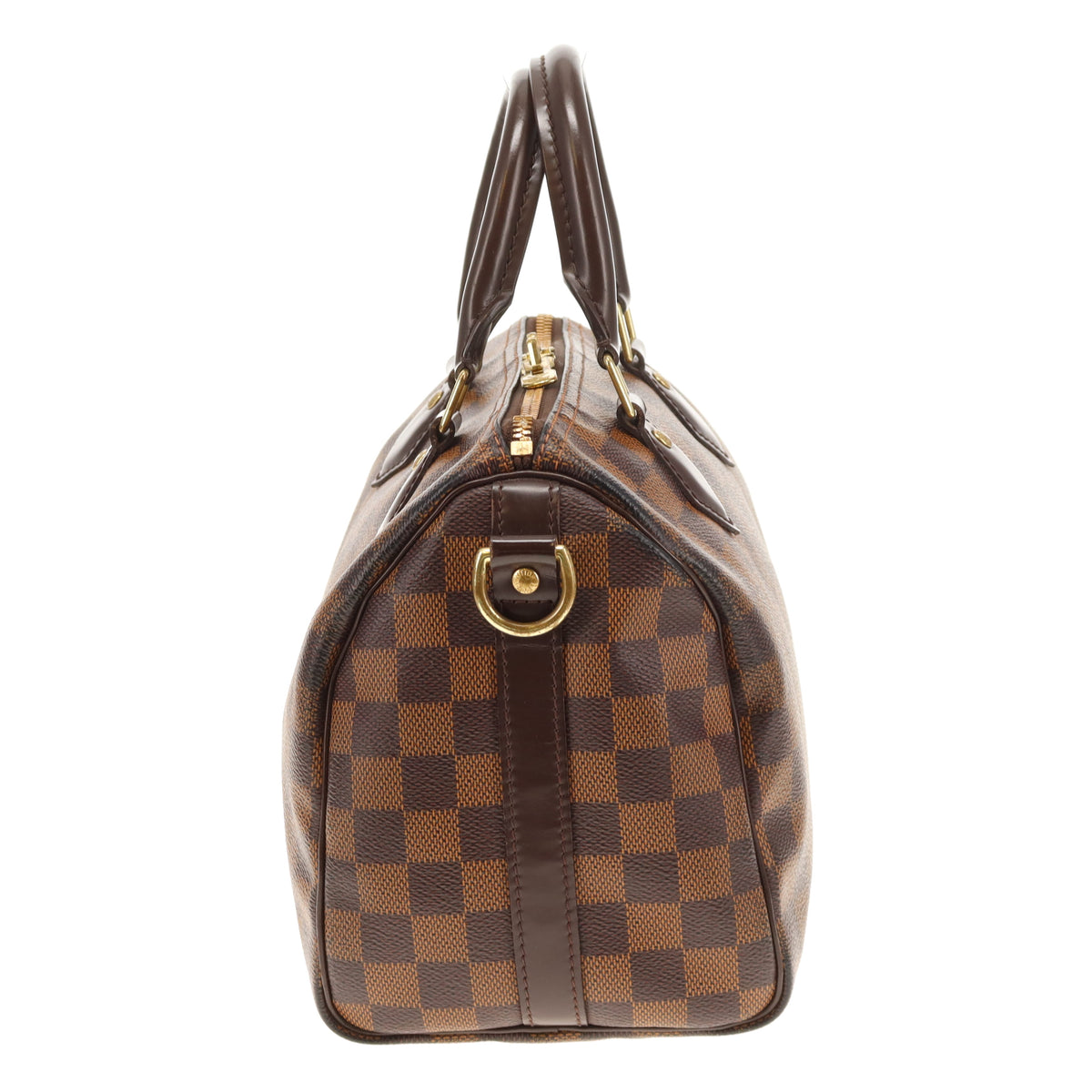 Louis Vuitton Speedy 25 Bandouliere Damier Ebene CT0158