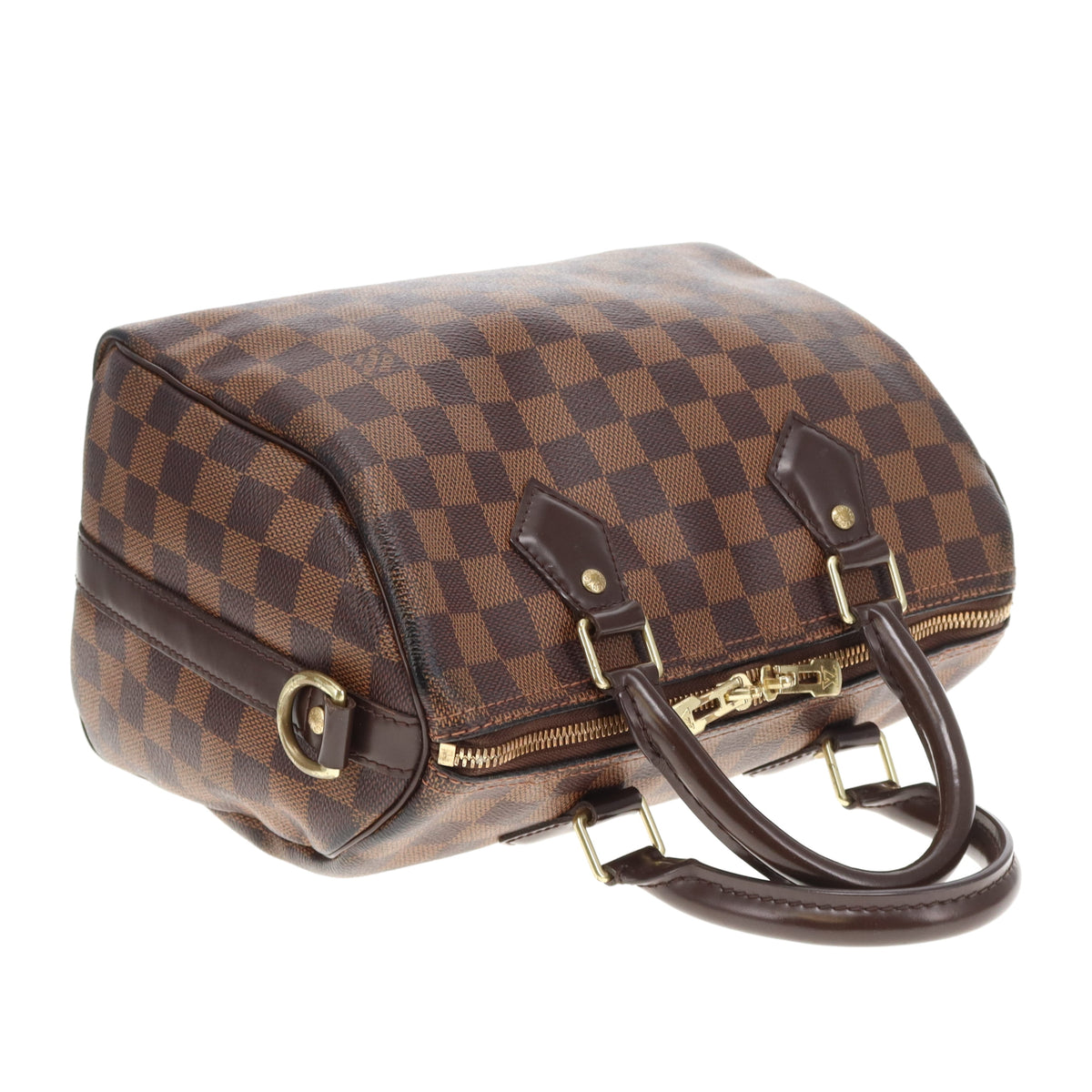 Louis Vuitton Speedy 25 Bandouliere Damier Ebene CT0158