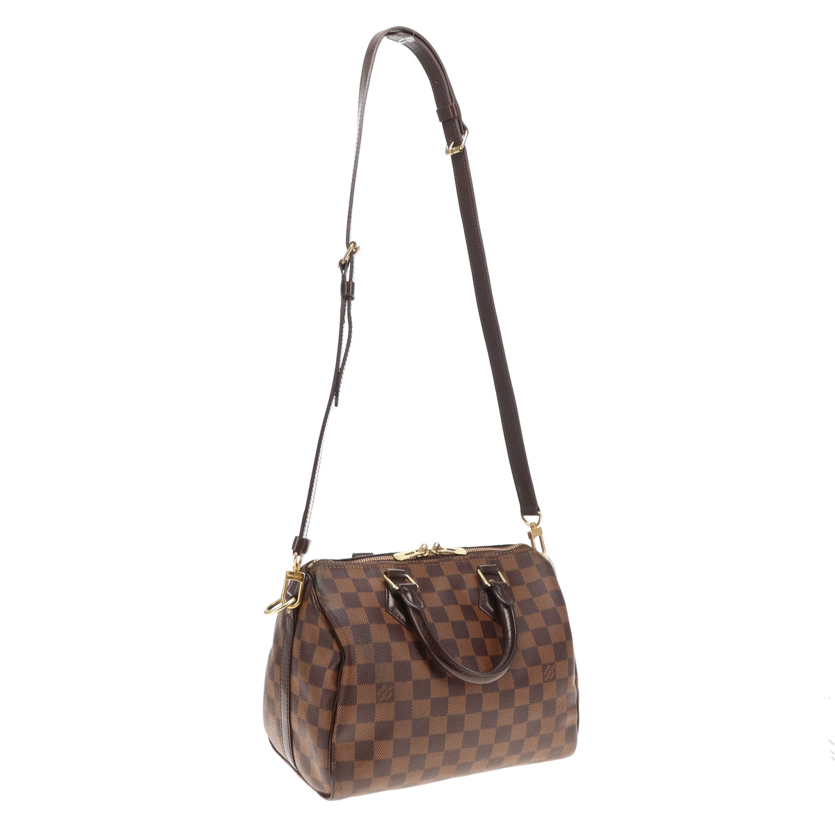 Louis Vuitton Speedy 25 Bandouliere Damier Ebene CT0158