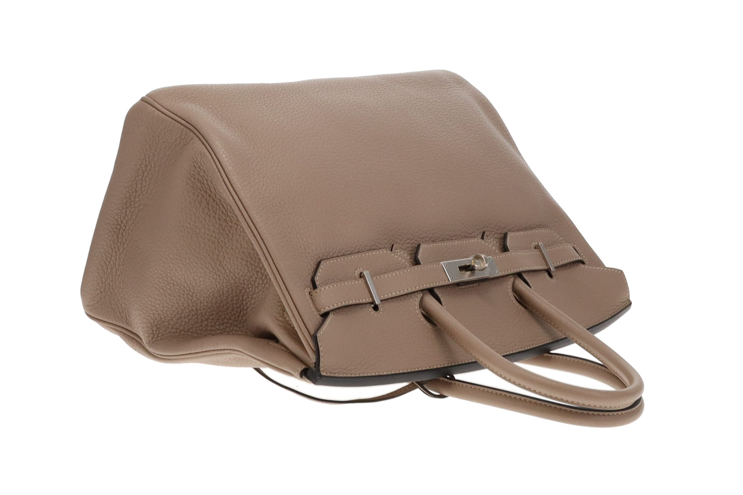 Hermes Gris Tourterlle Clemence PHW Birkin 35 2009