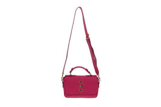 Mulberry Bryn Small Shoulder Bag Pink Heavy Grain Mixed Tone Hardware