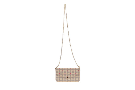 Louis Vuitton Damier Azur Studs Felicie Pochette