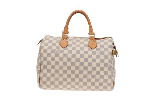 Louis Vuitton Speedy 30 Damier Azur Sp4087 - 2007