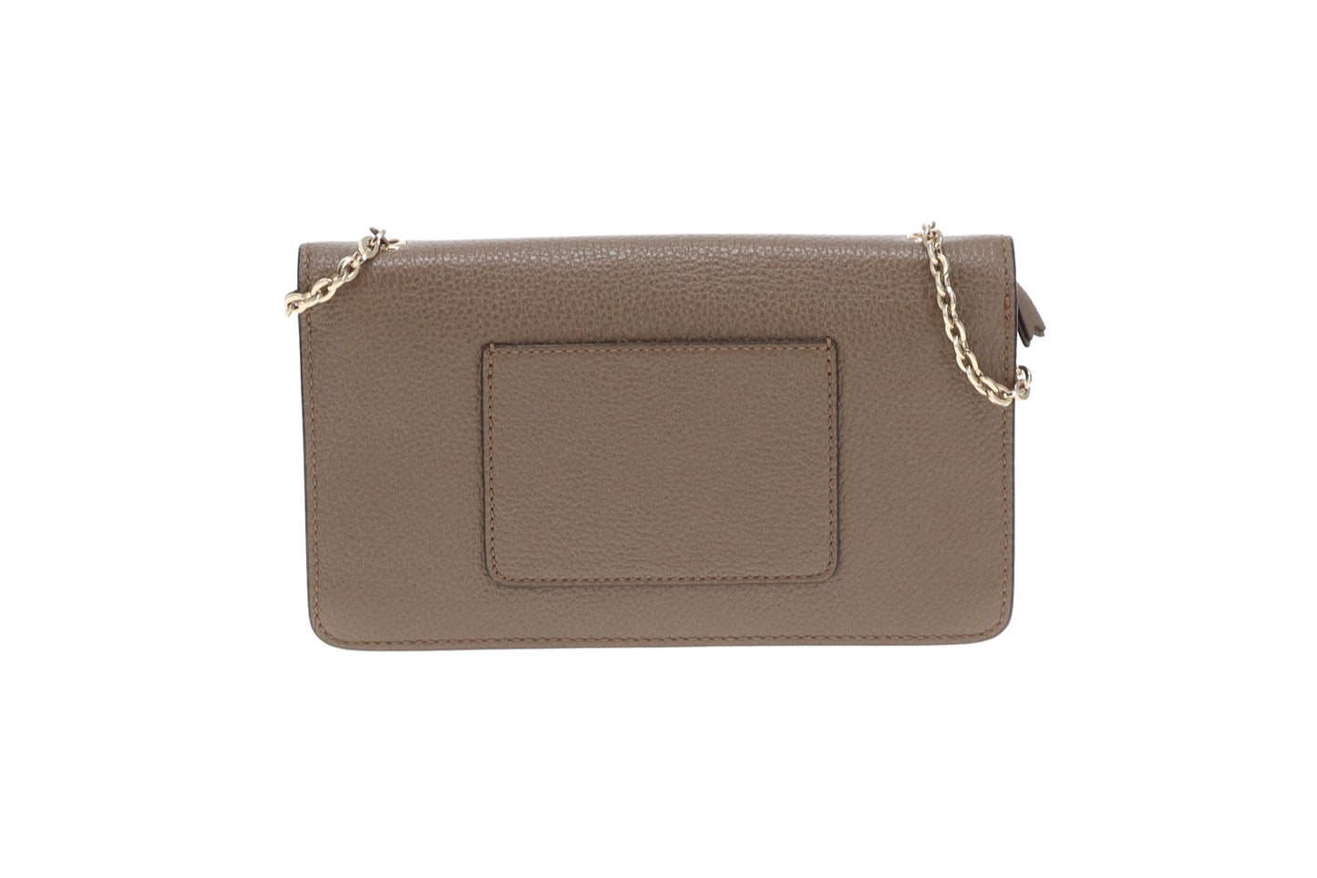 Mulberry Bayswater Clutch On Chain Clay GHW