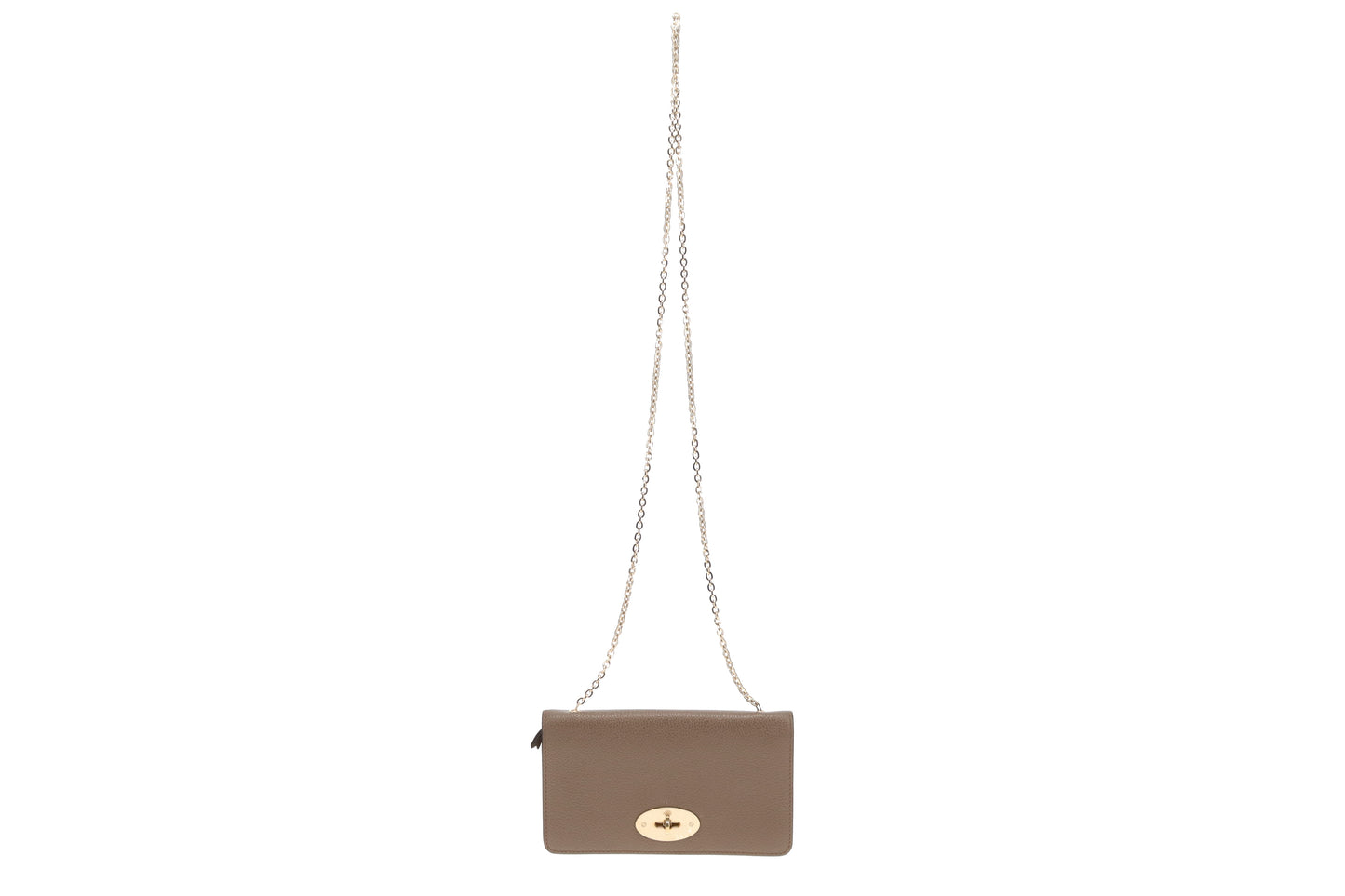 Mulberry Bayswater Clutch On Chain Clay GHW