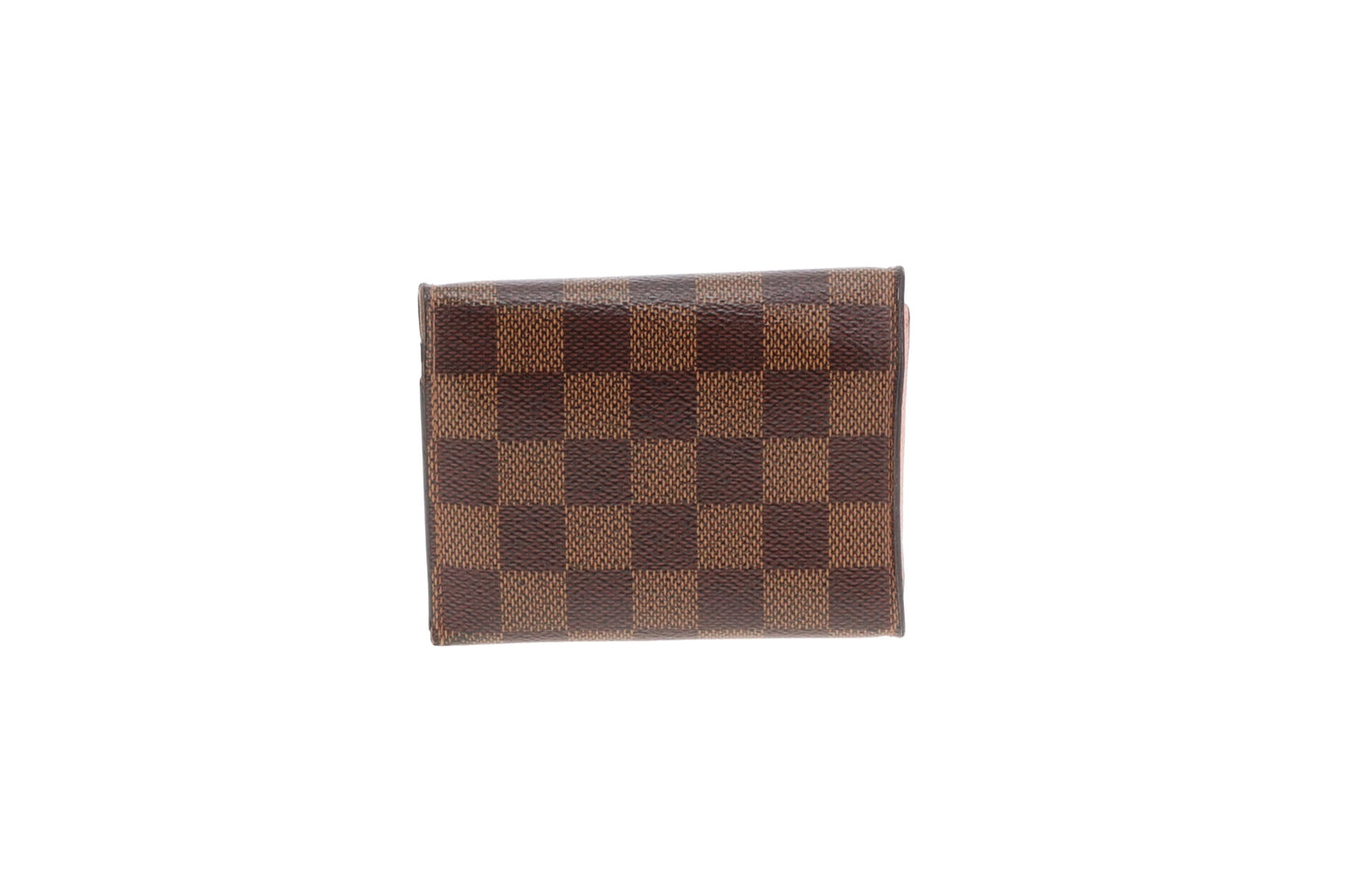 Louis Vuitton Victorine Wallet Damier Ebene & Rose Ballerine NZ4109