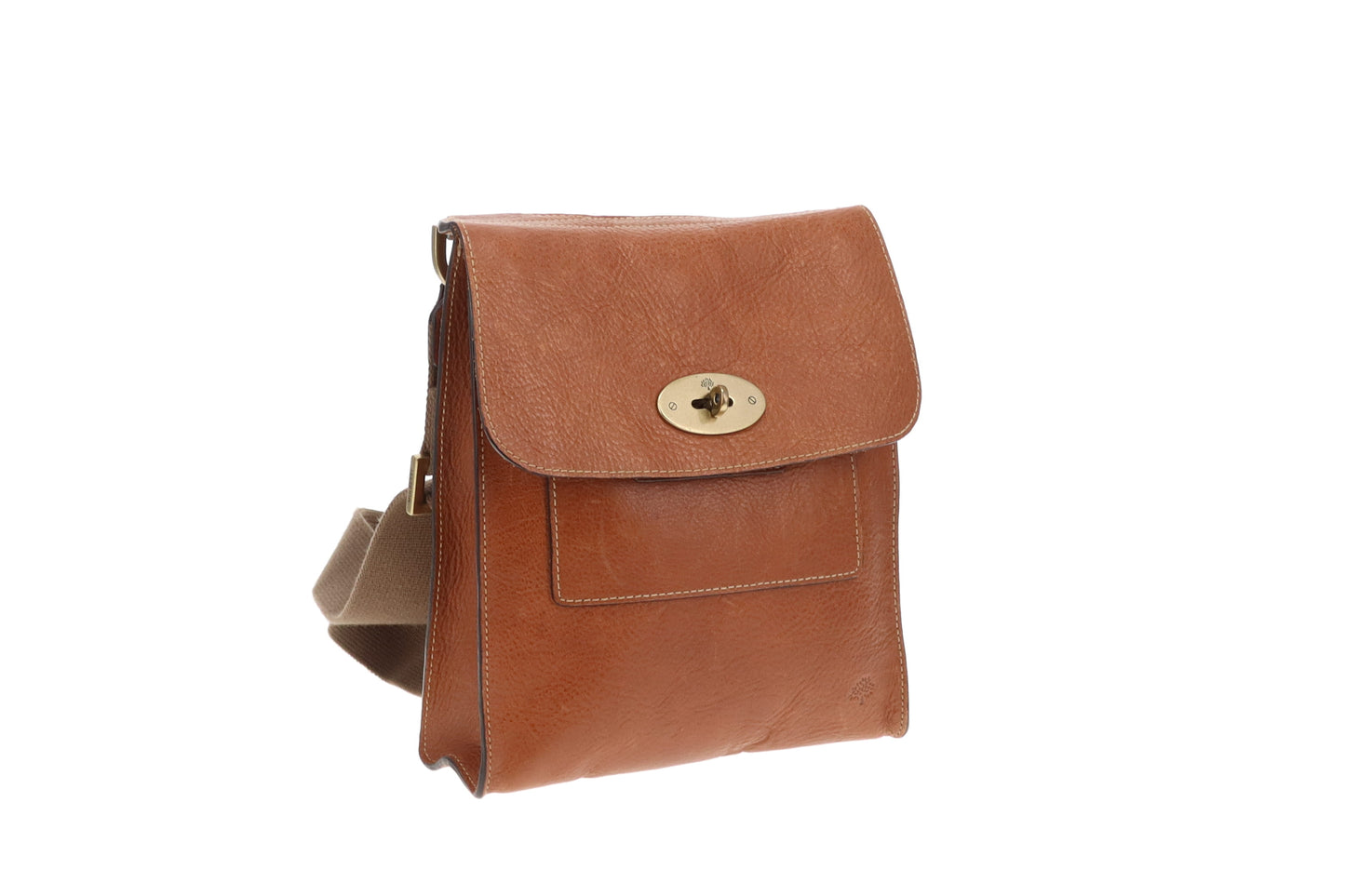 Mulberry Antony Oak Leather Brass HW