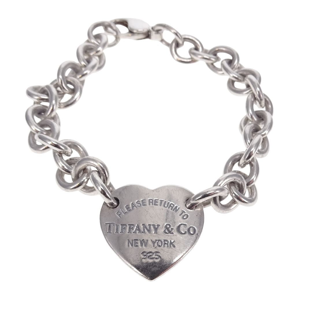 Tiffany & Co Bracelet RTT Heart Sterling Silver