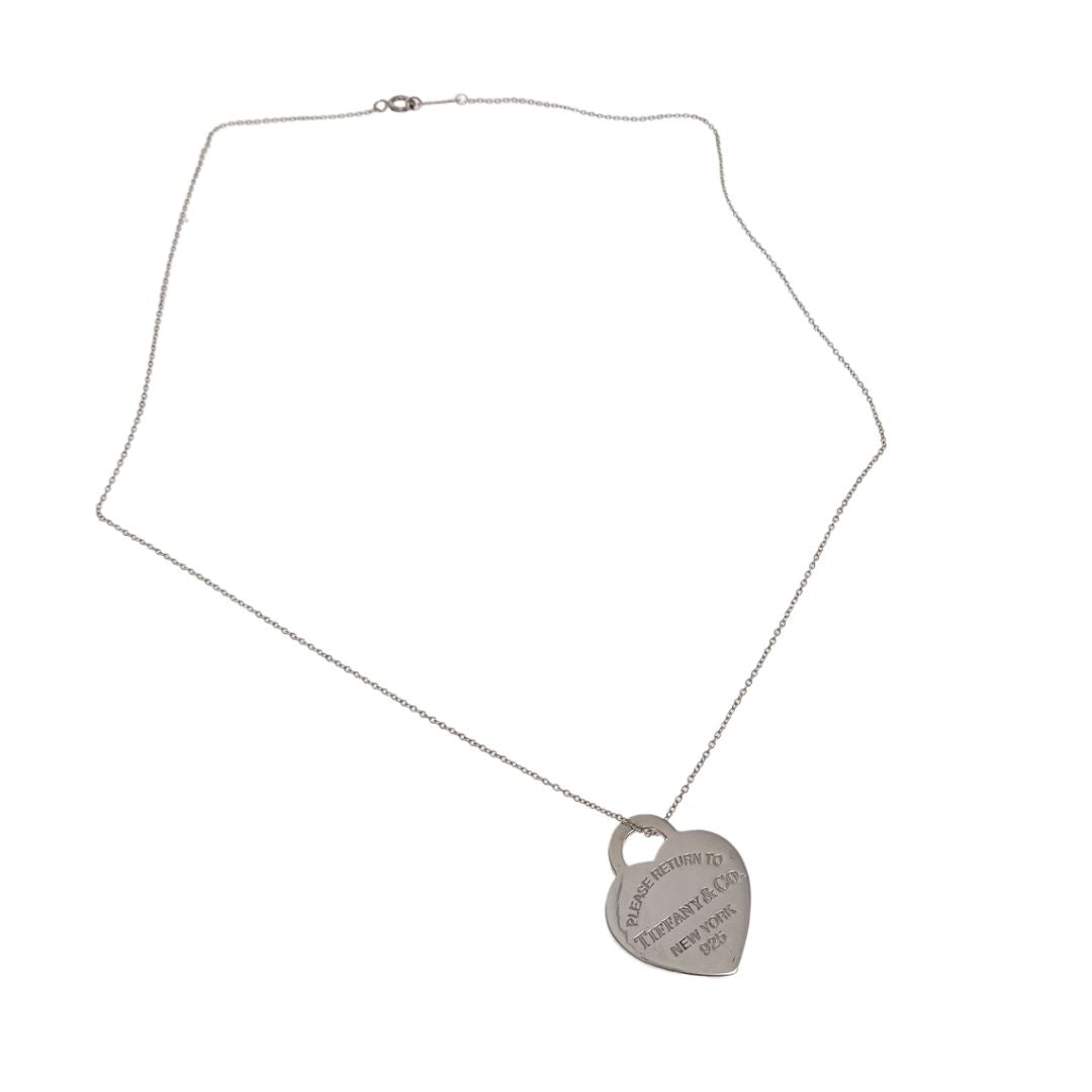 Tiffany & Co RTT Heart Necklace on Chain