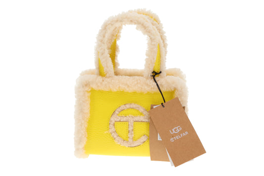 Telfar X UGG Small Shopper Taxi Yellow