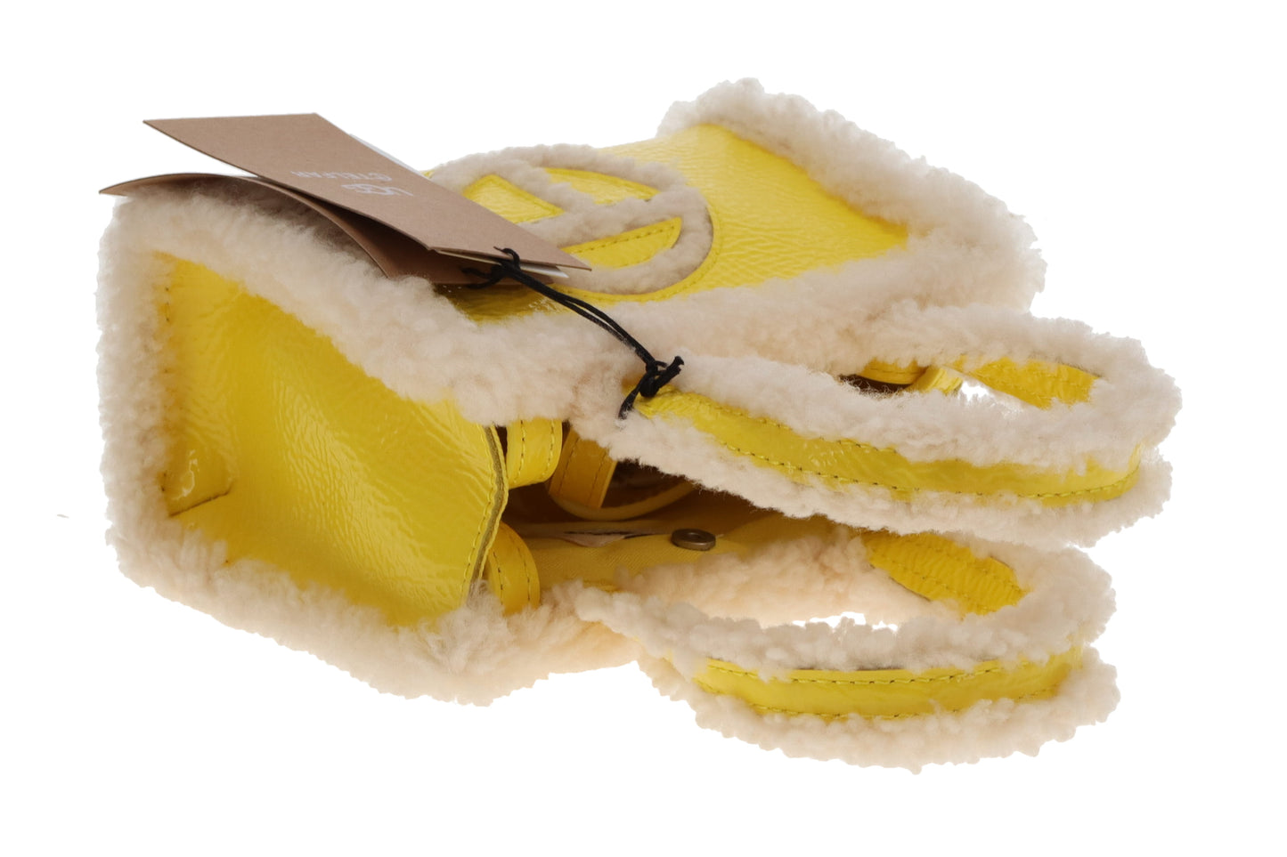 Telfar X UGG Small Shopper Taxi Yellow