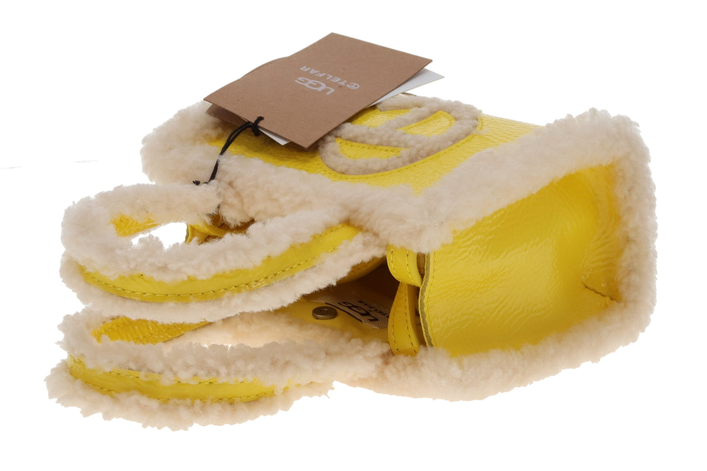 Telfar X UGG Small Shopper Taxi Yellow