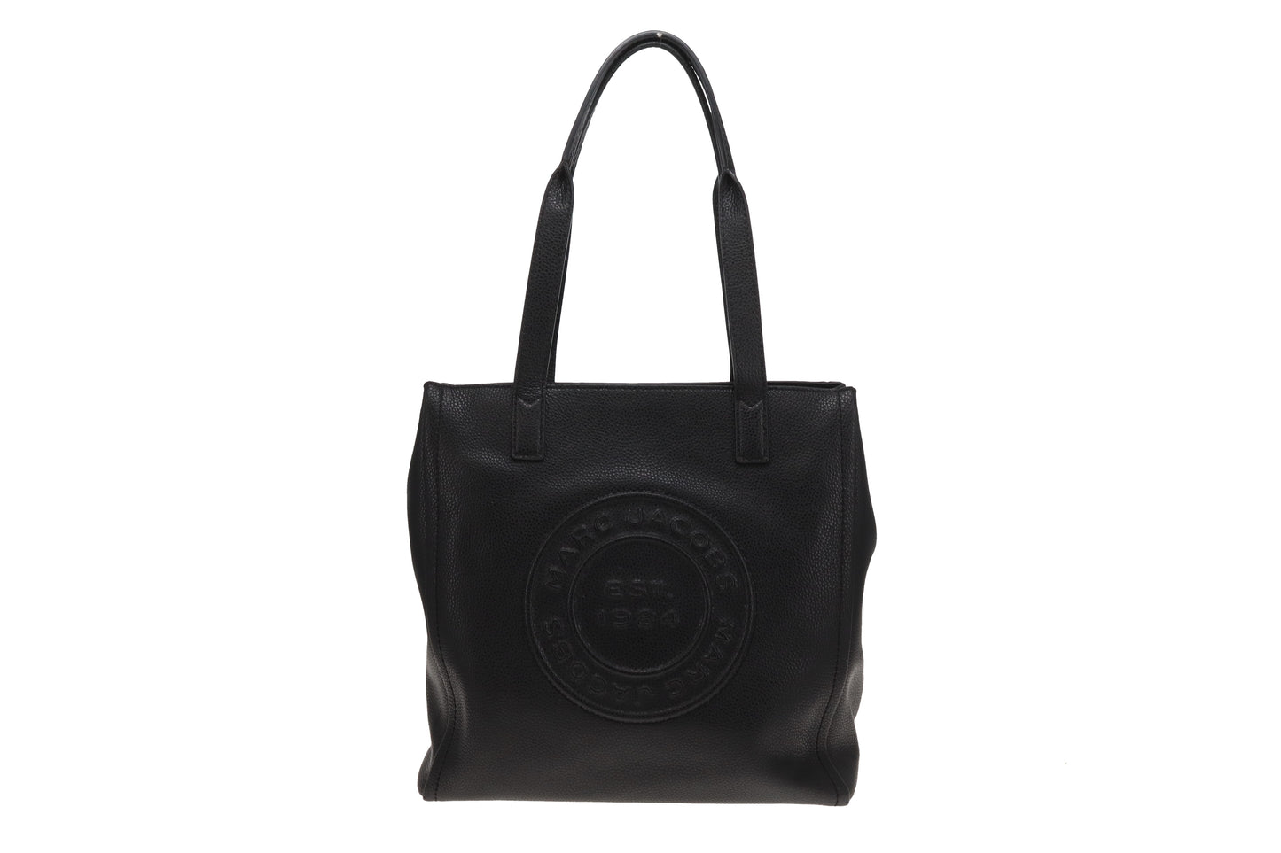 Marc Jacobs Leather Logo Tote Bag