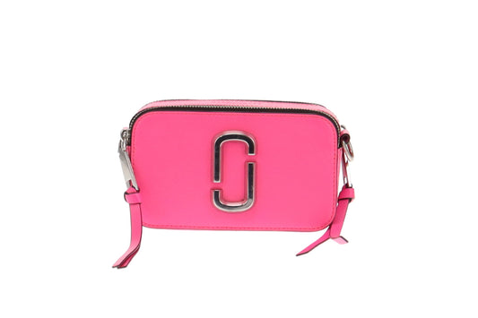 Marc Jacobs Neon Pink and SHW Snapshot Crossbody