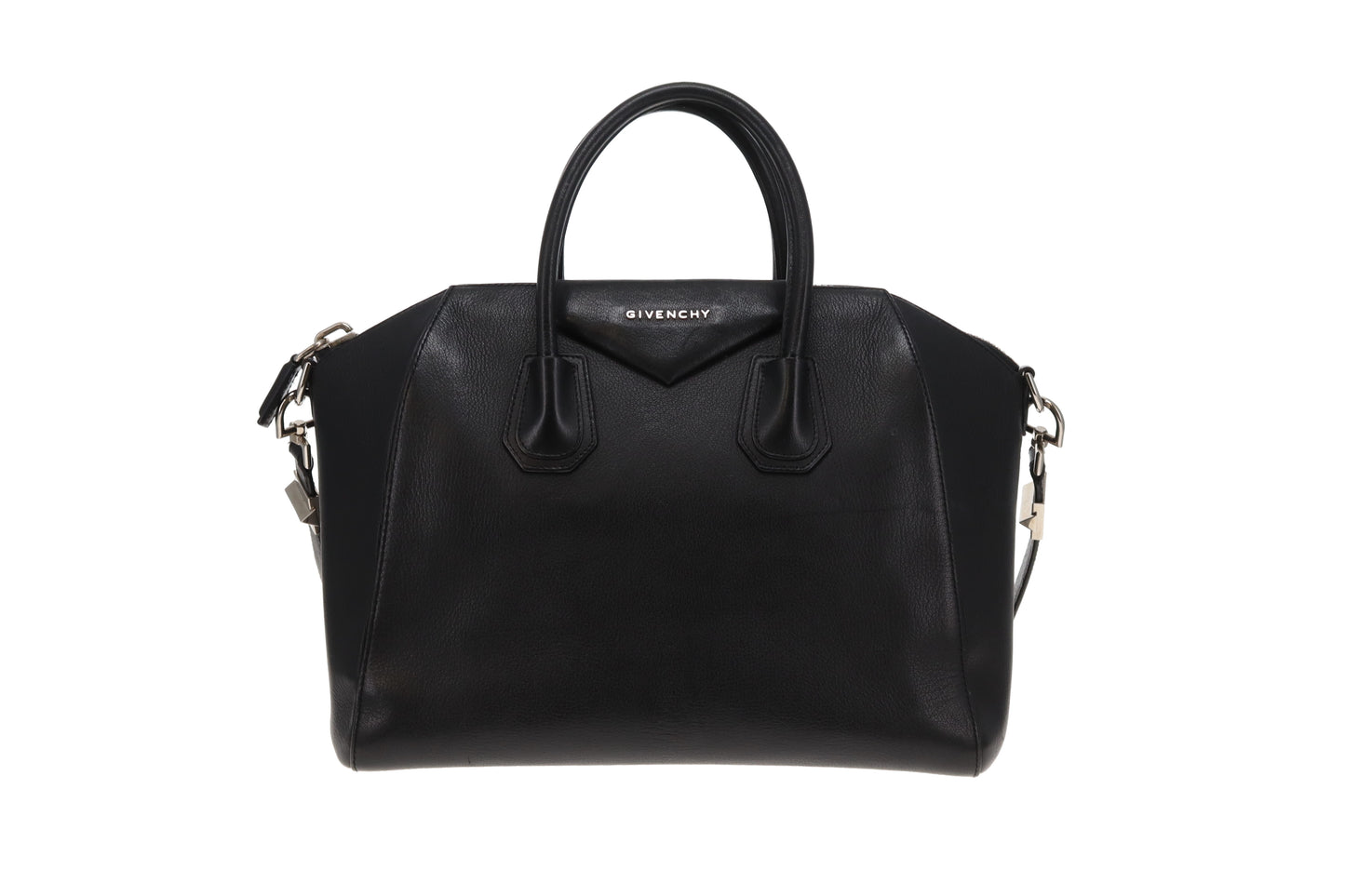 Givenchy Antigona Medium Black Goatskin