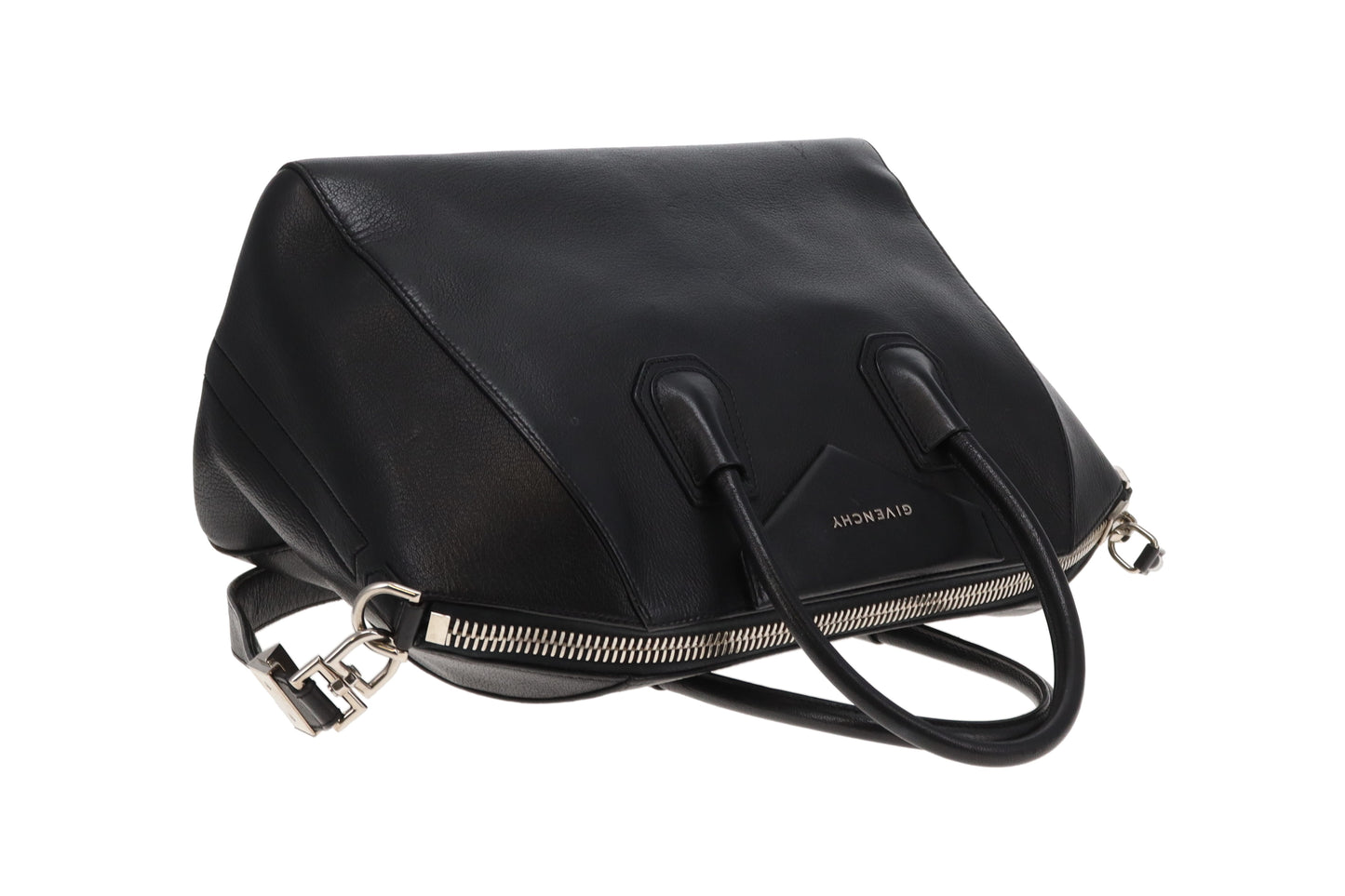 Givenchy Antigona Medium Black Goatskin