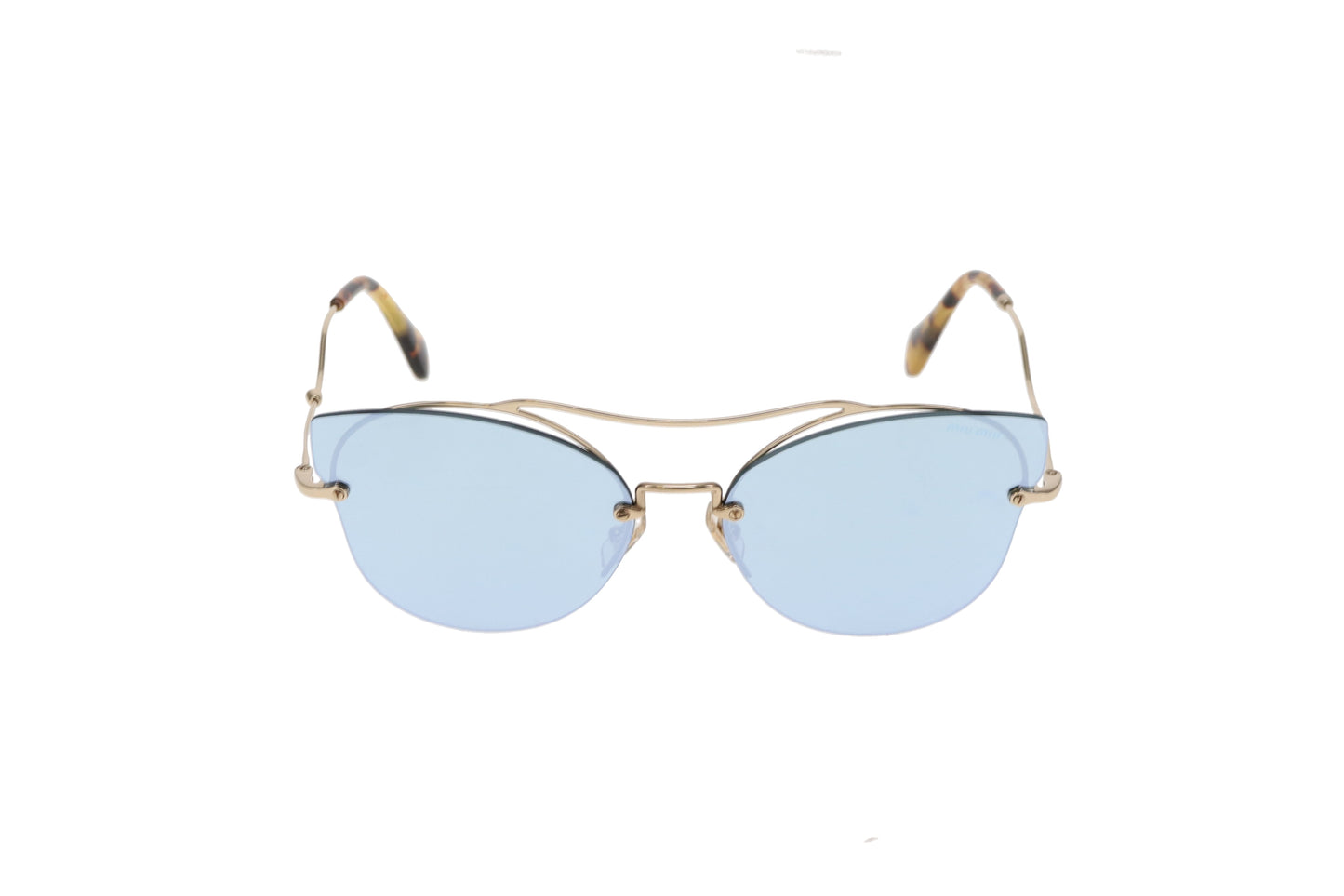 Miu Miu Mirror Sunglasses With Blue Hue SMU52s
