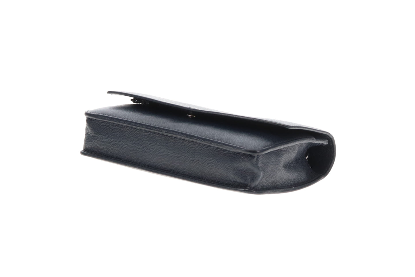 Chanel Wallet On Chain Navy Caviar Leather Silver Hardware 2013/14