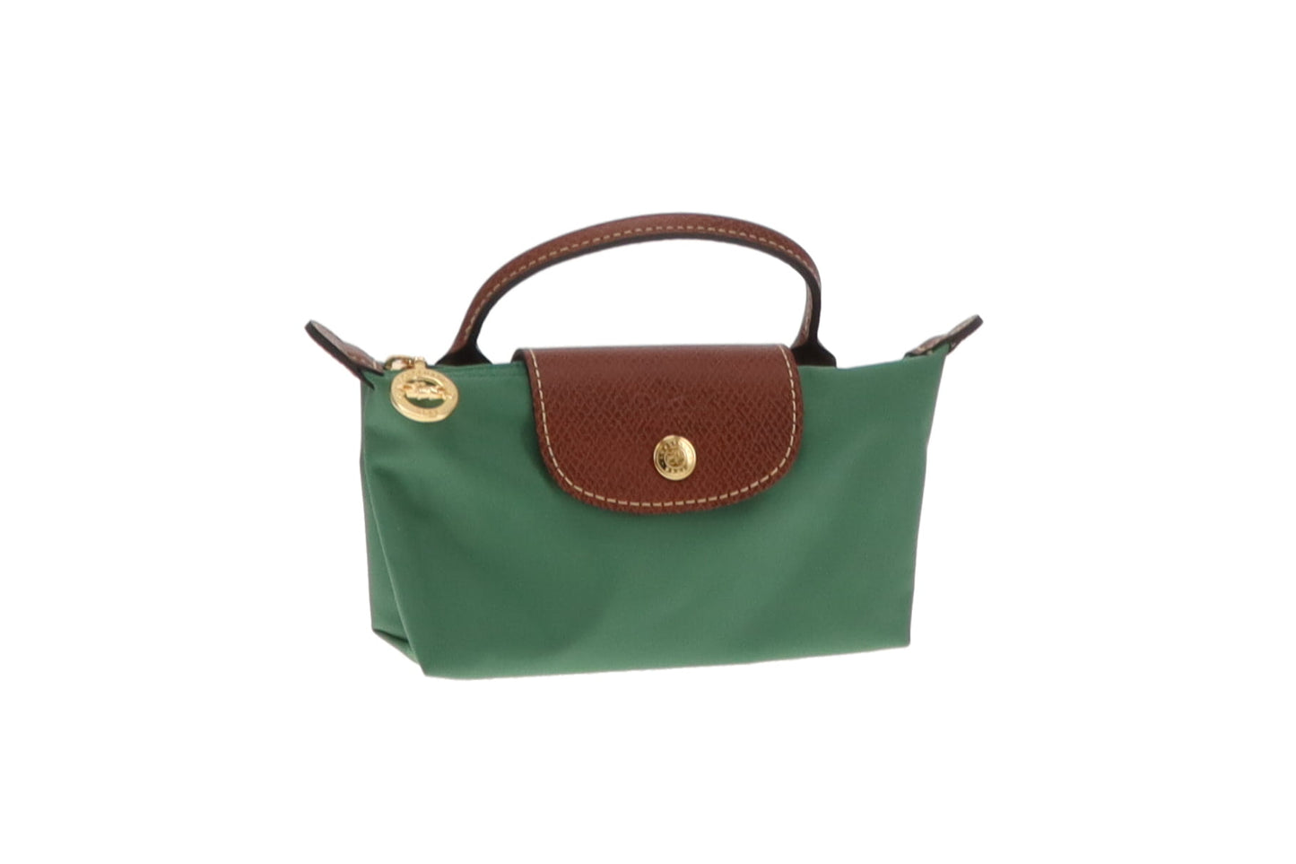 Longchamp Le Pliage Pouch Forest Green
